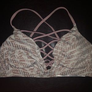 White/Pink - Victoria Secret Sports Bra